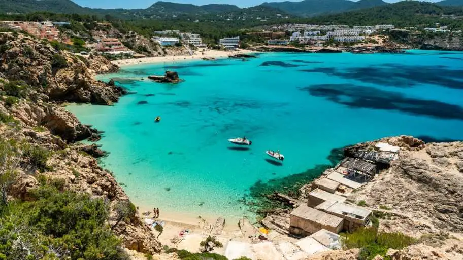 Cala Tarida Beach