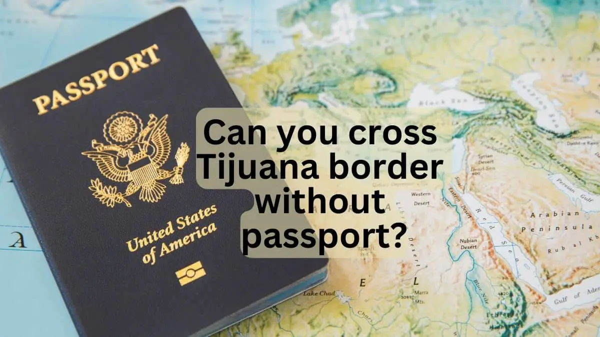 Can You Cross Tijuana Border Without Passport