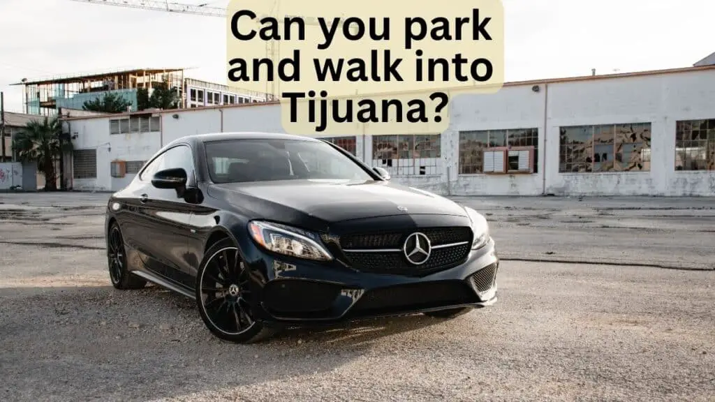 Can You Park and Walk into Tijuana