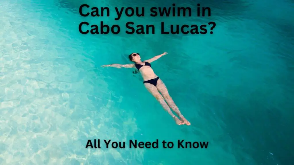 Can You Swim in Cabo San Lucas