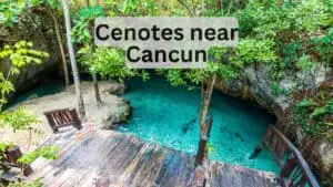 Cenotes near Cancun