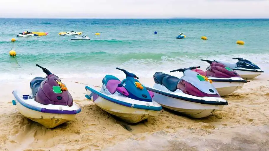 Colorful Jet Ski