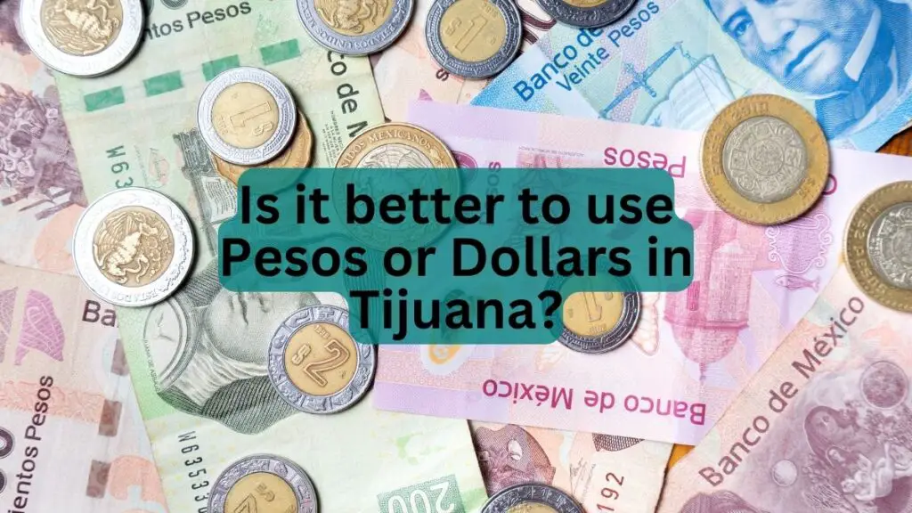 Is It Better to Use Pesos or Dollars in Tijuana
