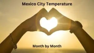 Mexico City Temperature - Month by Month