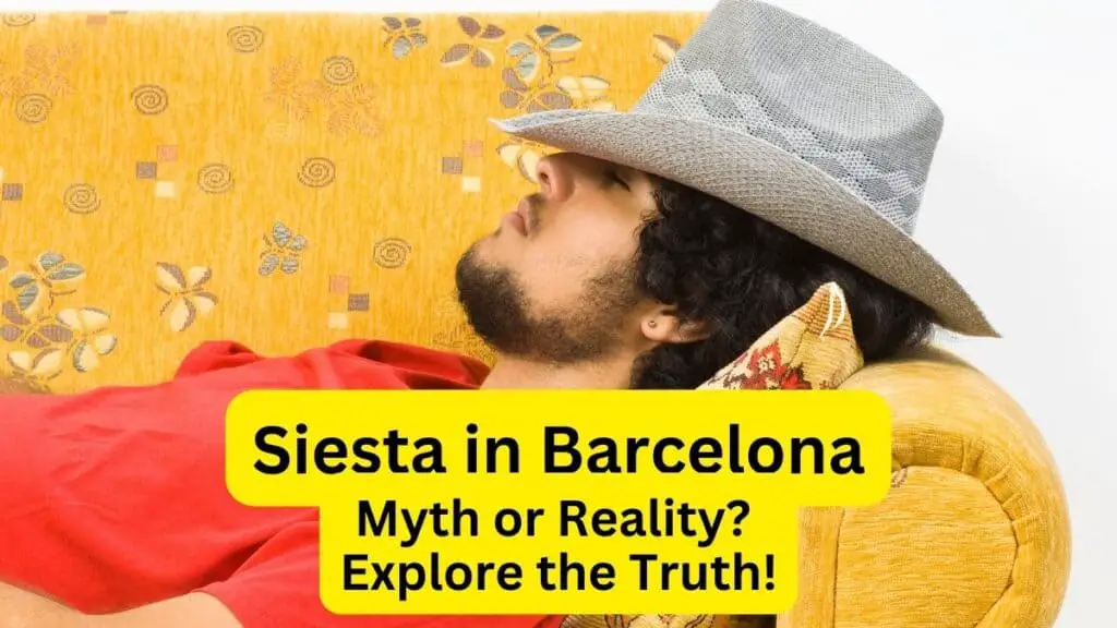 Siesta in Barcelona