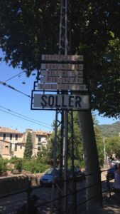 Soller sign in Soller