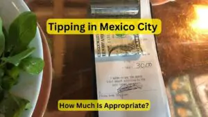 Tipping in Mexico City