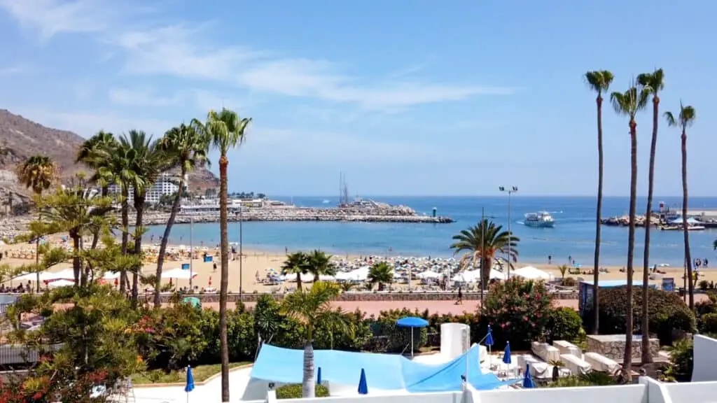 View from El Greco Puerto Rico Gran Canaria