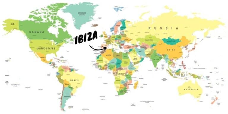 Where Is Ibiza Located On The World Map 768x384 