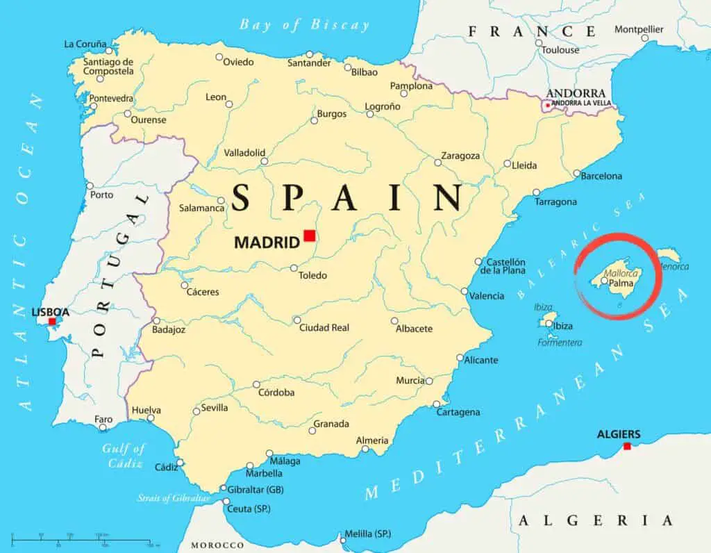 Where is Mallorca Located